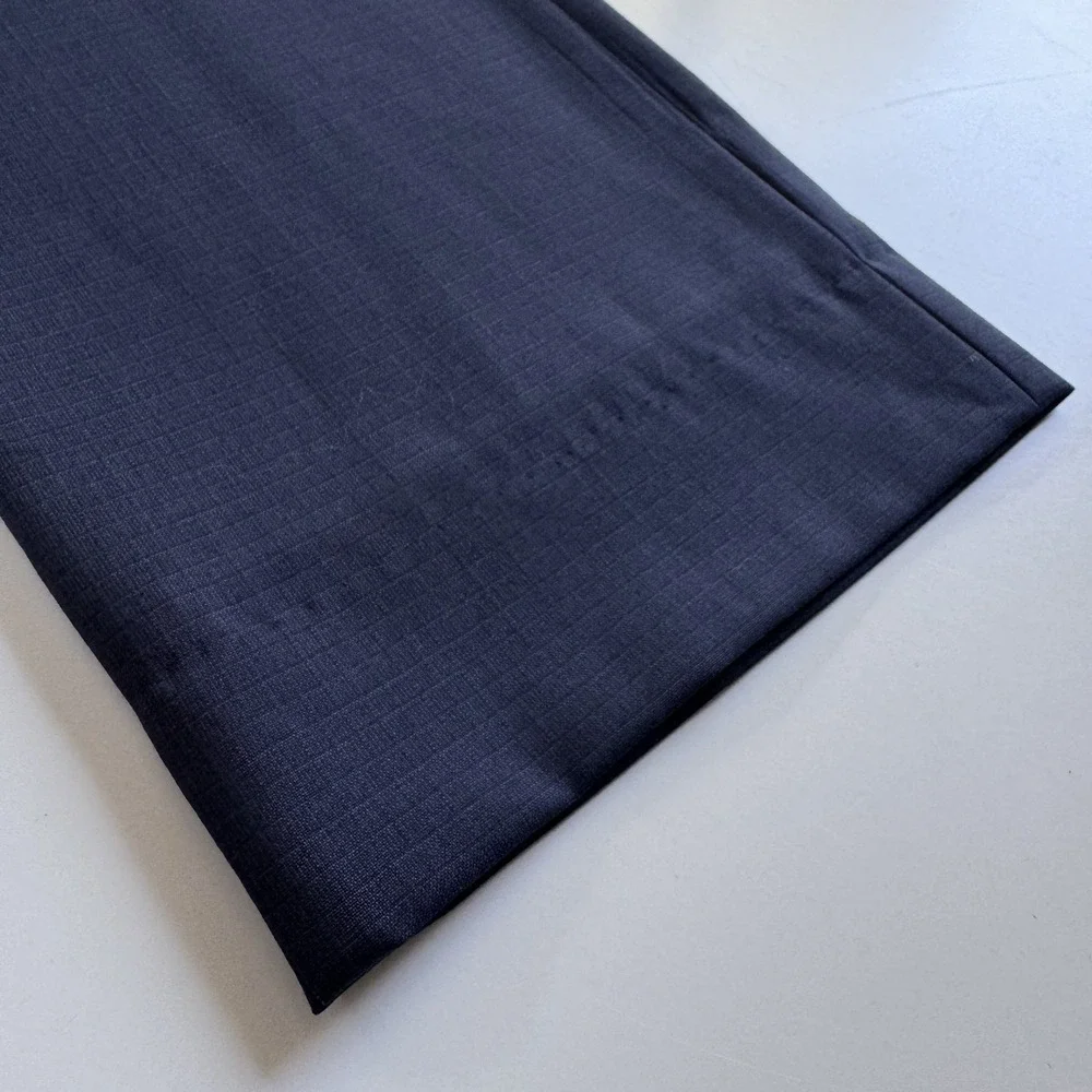 THEORY Marlo U Trevino‎ Wool Dress Pants Mens 28x24.5 Blue Cropped Flat Front